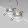 The built-in lamp Technical DL024-2-02W, 2x50W, 17.5x9.2x2.5 cm, GU10, white color