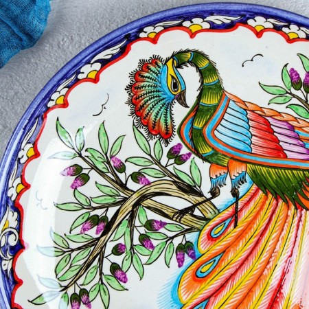 Largan Rishtan ceramics "Firebird" 28 cm, mix-15