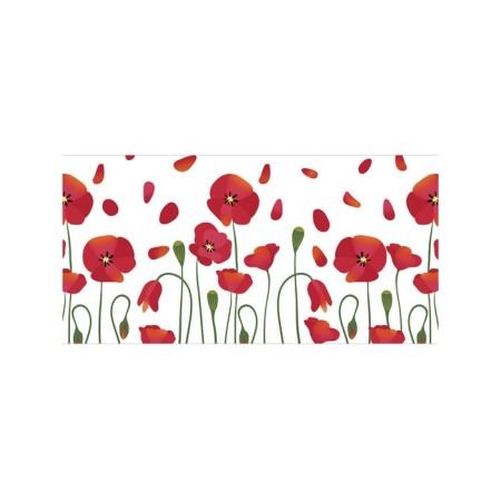 Toy basket "poppy field, size 35x50 cm-1