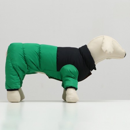 Overalls "Umka", size 10 (DS 25 cm, OG 34 cm, Osh 24 cm), black-green-1