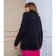Female jacket, black color, size m (44)