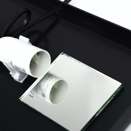 Aquarium "rectangular" with a lid, 20 liters, 36 x 19 x 31.7 cm, black-6