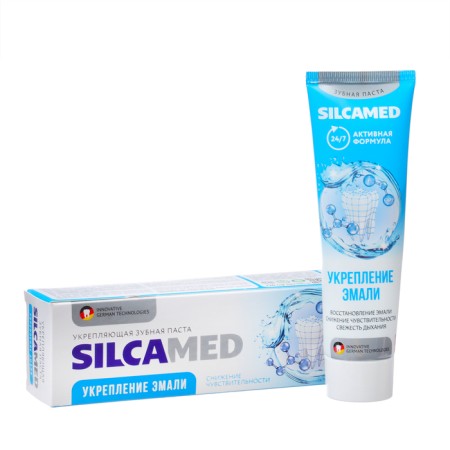 Silcamed toothpaste "Strengthening enamel", 110 g