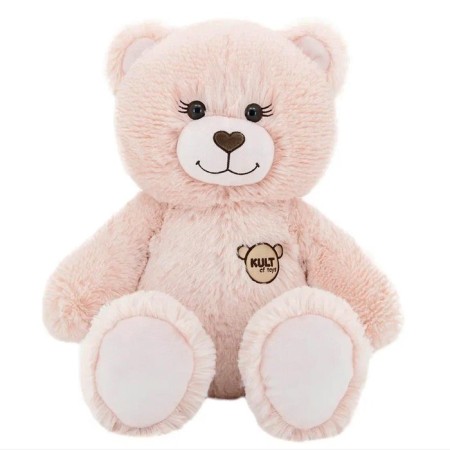Soft toy "Bear", 3 cards, powder color, 65 cm