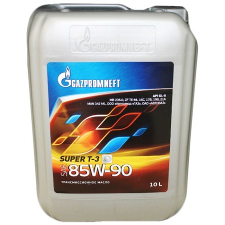 Transmission oil Gazpromneft Super T-3 85W-90, 10 liters