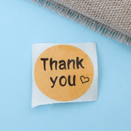 Craft stickers in the roll "That You", 500 pcs, 2.5 x 2.5 cm-3