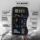 MINI, DT-83C, ACV/DCV, DCA, 200-2mω, Batteriles Batterile Check