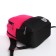 School backpack, 2 lightning departments, 3 pockets, black/pink color