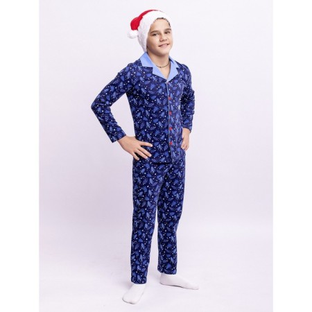 Pajamas: T -shirt, trousers, height 134 cm, multicolor color-2