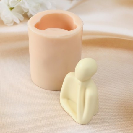 Silicone Mold "Abstraction 2" 5x3.6x7.5 cm-3