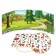 Stickers reusable set "Study animals", 4 pcs.