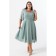 Women's dress, size 62, light green color
