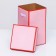 The box is folding, red, 10 x 18 cm