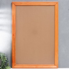 Photo frame 40x60 cm walnut Ave. No. 3 (plastic screen)