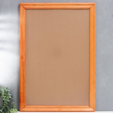 Photo frame 40x60 cm walnut Ave. No. 3 (plastic screen)