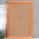 Photo frame 40x60 cm walnut Ave. No. 3 (plastic screen)