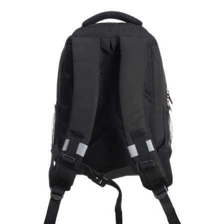 School backpack, 40 x 27 x 20 cm, Grizzly, ergonomic back, laptop department, black-4