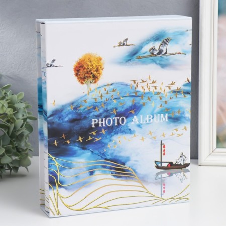Photo album for 200 photos 13x18 cm "Quiet Harbor" 6x23.5x29.6 cm-5