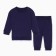 Kit (sweatshirt, trousers) children's minku dark blue color, height 74-80 cm