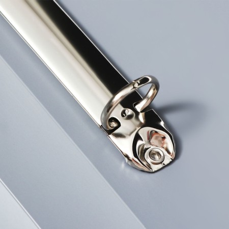 Folder on 2 rings A4, Calligrata, 27 mm, 700 μm, internal and end pocket, gray-9
