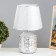 Basford table lamp E14 40W silver 20x20x30 cm Risalux