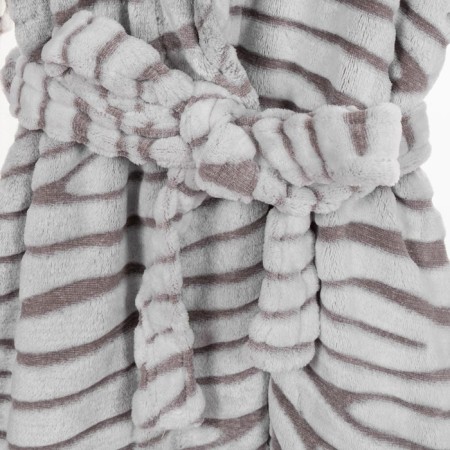 Robe, size m, gray color-2