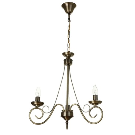 Chandelier 2431/3 E14 40W bronze 41x41x54-82 cm Bayerlux