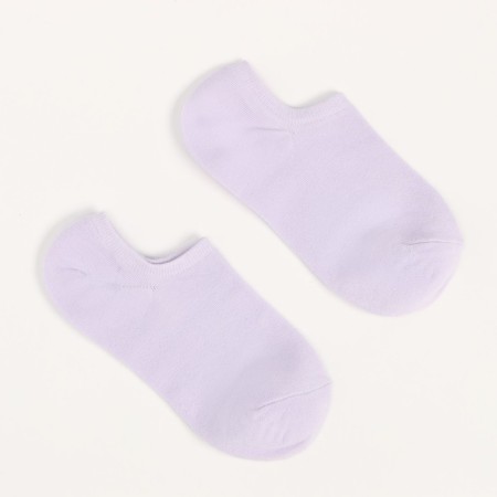 Women's socks shortened, lilac color, size 36-40-1