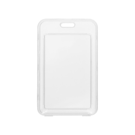 Baiga vertical, external 110x70 mm, internal 85x54 mm, plastic, transparent