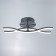 Causte "Waves" 2XLED 14W 6000K chrome 37x12x8.3 cm Bayerlux