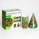 A set of paper dishes is disposable with birthday ”, pixels, 6 plates, 6 glasses, 6 caps