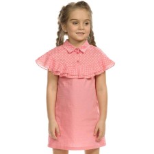 Dress for girls, height 98 cm, pink color