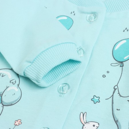 Nursery blouse, mint color, height 62 cm-2