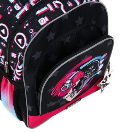 School backpack Erich Krause Ergoline 15l, 39 x 28 x 14 cm, ergonomic back, Top Blogger 56788-8