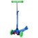 Graffiti scooter, Light wheels PU 110/75 mm, Abec 7, Blue color