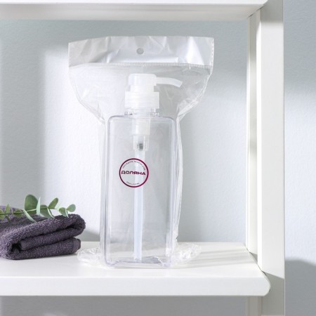 Dolive -soap dispenser, 500 ml, 6.5 × 15.5 cm, transparent color-6