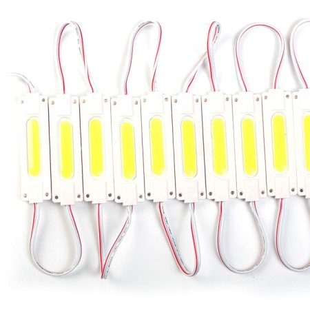 SMD5730, 2 W LED module, 190 LM, IP65, 6500K, 12 V white, set 20 pcs.-2