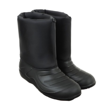 Winter men's boots, black color, up to -25 ° C, size 44-45