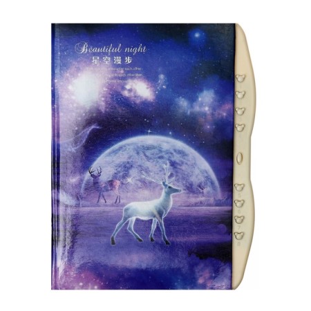 Notebook Gift Book on the castle, A6+, 48 sheets, Lunar Light line, mix-2