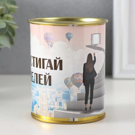 Pigging bank Metal "achieve goals"-1