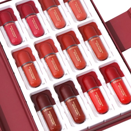 Lip gloss matte, waterproof, tinted mix-2