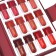 Lip gloss matte, waterproof, tinted mix