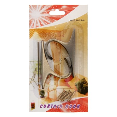 Hook for curtains KS101 CAPPIO, one -rod, bronze color, 2 pcs-6