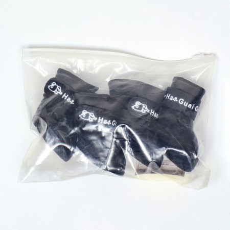 Rubber boots "All-terrain vehicle", set of 4 pcs., Rr m (sole 5 x 4 cm), black-4