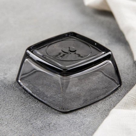 Glass Glass "Gray", 100 ml, 6.6 × 6.6 cm-2