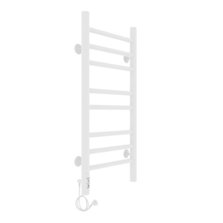 Room electrician Laris lavender Cheka, 300x700 mm, 8 crossbars, left, white-10