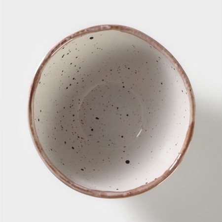 Porcelain salad Punto Bianca, 600 ml, D = 15 cm-1