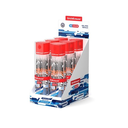 Gel rod 129 mm Erichkrause Walkers, node 0.5 mm, blue ink blue-9