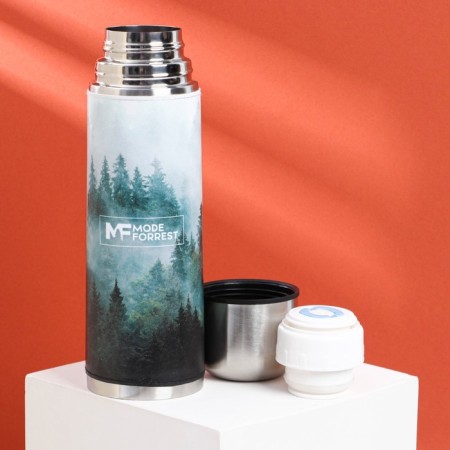 Thermos "Forest" in Kozhzam, Mode Forrest, 750 ml, heat conservation 16-18 hours-2