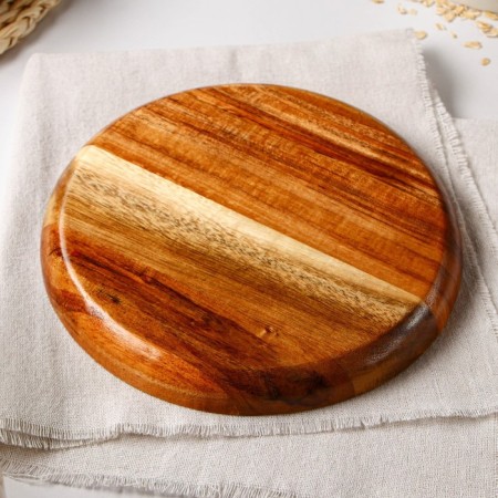 Magistro milk plate, d = 20 cm, acacia-2